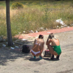 Google street view girls of Madrid Spain I LCC