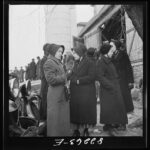 Amišské ženy na trhu I Library of Congress