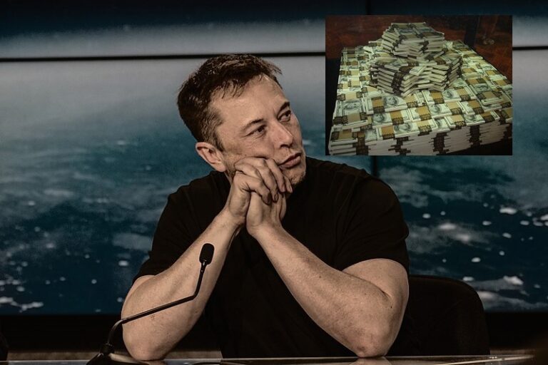 Elon Musk na tiskové konferenci I Wikipedia